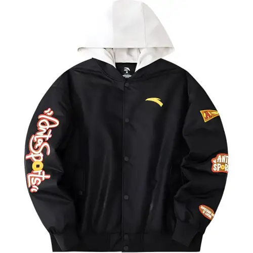Anta Life Collection Puffer Jacket Unisex Basic Black