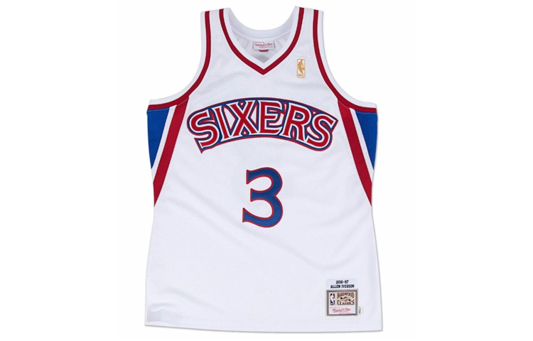 Mitchell Ness Basketball Jersey Men’s White