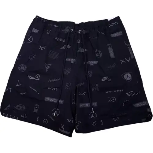 Jordan Flight Casual Shorts Men's Black Moderate