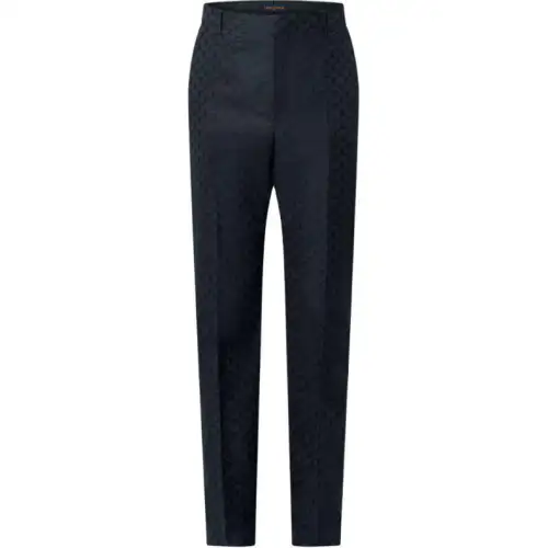 LOUIS VUITTON Silk And Cotton Blend Classic Pants