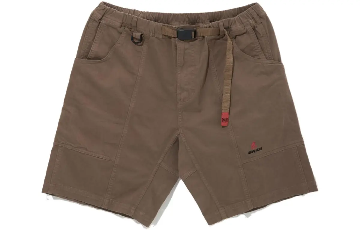 New Era Casual Shorts Men's Brown