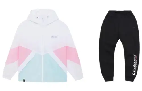 Li Ning Casual Sportswear Men's Hooded Moderate