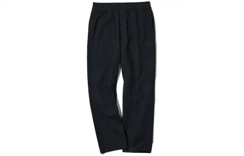 UNIQLO Casual Pants Men's Black Moderate Straight Fit Pants