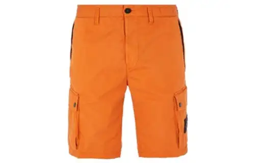 STONE ISLAND Casual Shorts Men's Orange Moderate