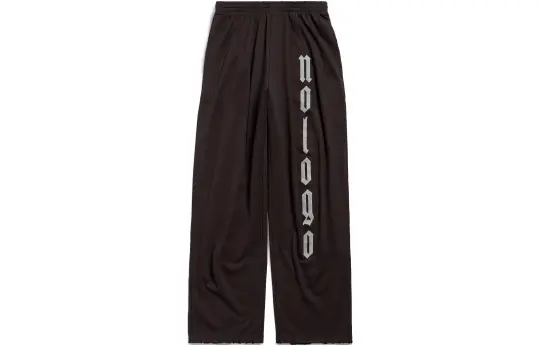 Balenciaga FW23 Casual Pants Loose Fit Unisex Coffee