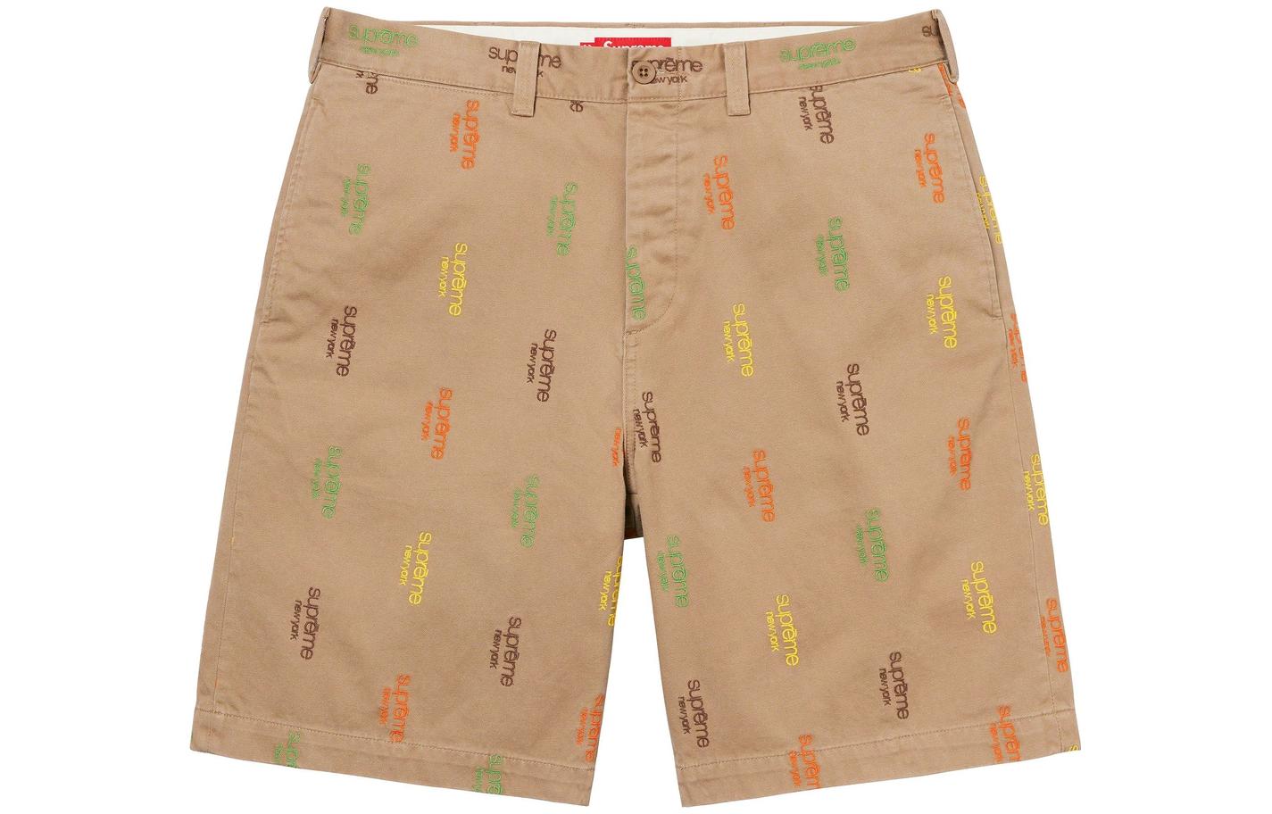 Supreme Classic Logo Chino Short