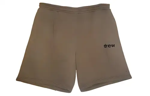 Drew house Letter Logo Series Sports Shorts Unisex Brown Moderate