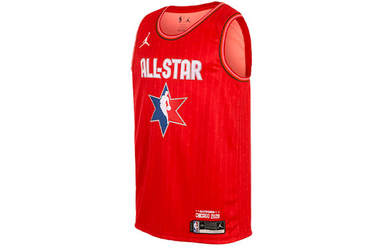 Jordan Basketball Jerseys Men’s Red Moderate Straight Fit