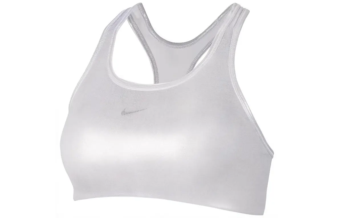 Nike Tank Tops Women's Metallic Silver Racerback
