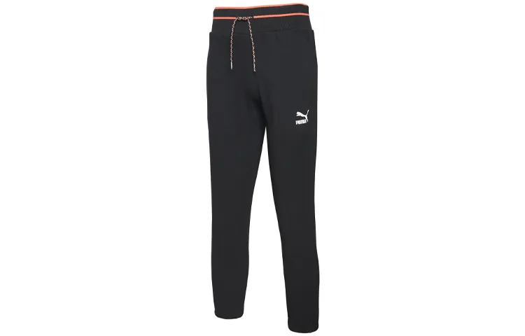 PUMA Sports Pants Men's Black Moderate