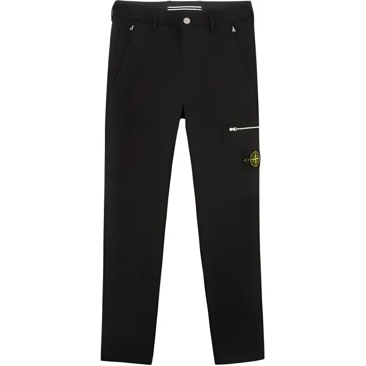 STONE ISLAND Logo Patch Cargo Pants