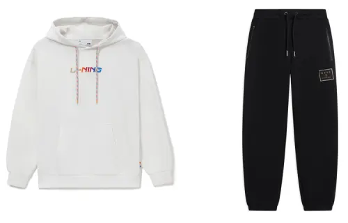 Li Ning Casual Sportswear Men's Hooded Moderate