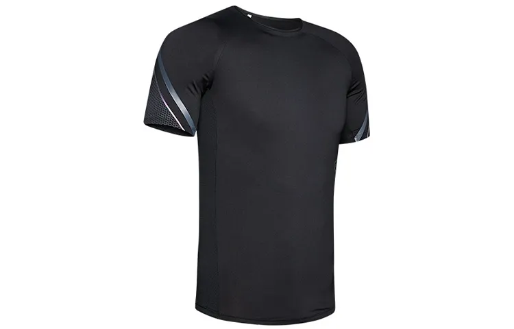 Under Armour RUSH Fitness Clothing Men's Black Moderate
