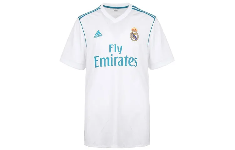 Adidas Real Madrid Soccer Jersey Fan Edition Men's White