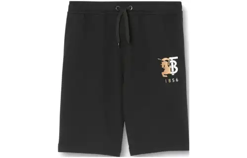 Burberry Casual Shorts Men's Black