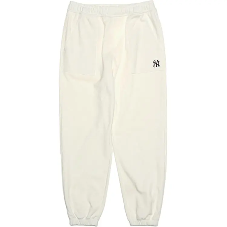 MLB New York Yankees Casual Pants Unisex Ivory