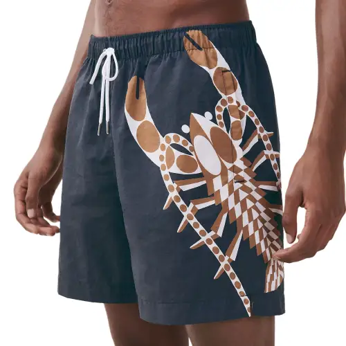 HERMES Men's Swimwear Men's Marine Blue