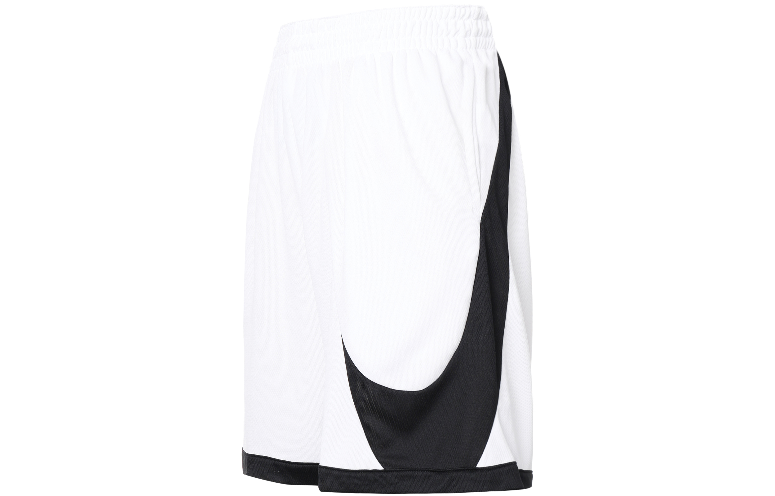 Nike Quick dry basketball white trousers, loose fit, cut, with your logo imprint