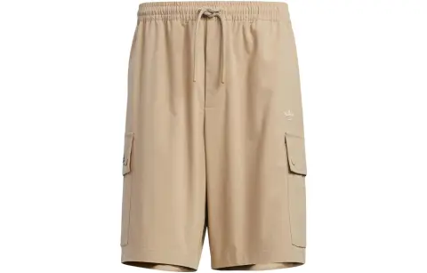 Adidas Originals Casual Shorts Unisex Brown Moderate
