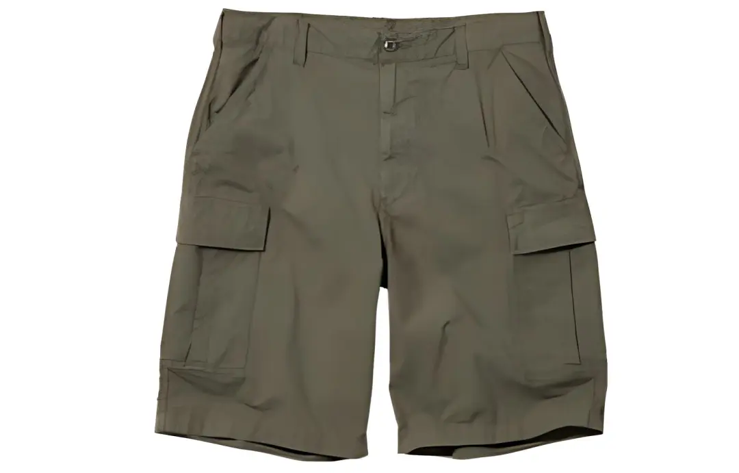 UNIQLO Casual Shorts Men's Olive Moderate