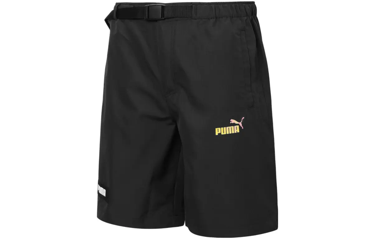 PUMA Casual Shorts Unisex Black Moderate