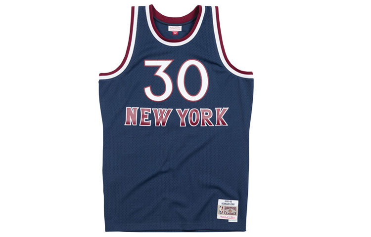 Mitchell Ness Basketball Jersey Men’s Royal Blue