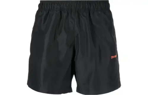 OFF WHITE Swimming Shorts Men's Black