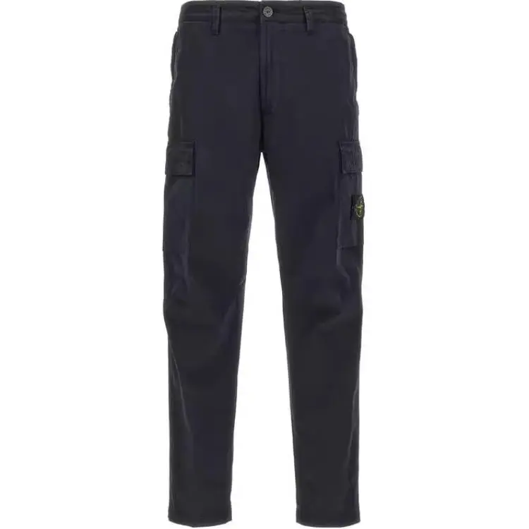 STONE ISLAND Compass Patch Tapered Leg Cargo Pants