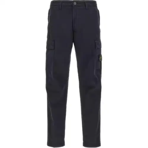 STONE ISLAND Compass Patch Tapered Leg Cargo Pants