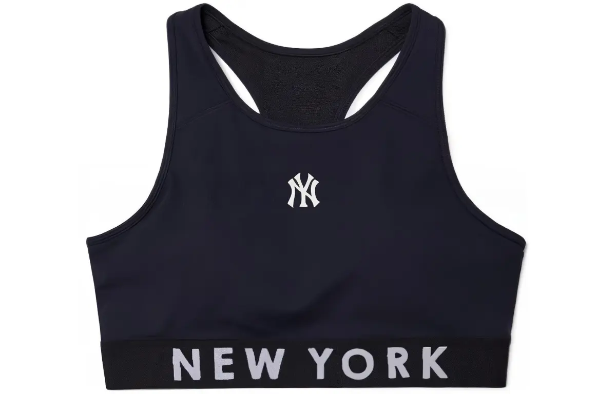 MLB New York Yankees Tank Tops Women's Black Crew Neck Moderate Other