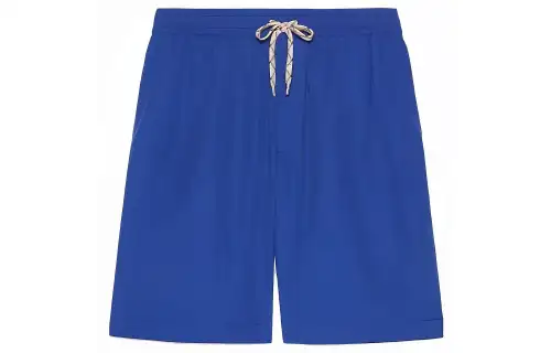 GUCCI Casual Shorts Men's Blue Moderate