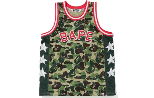 A BATHING APE Bape Basketball Jerseys Unisex Moderate Other