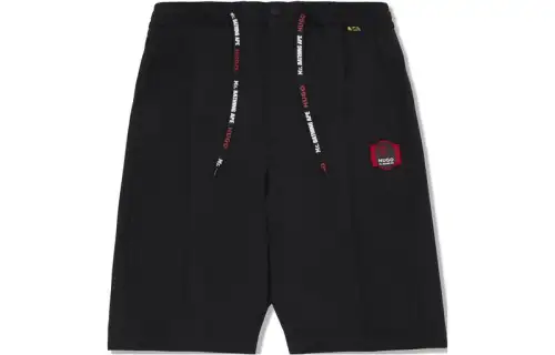 A BATHING APE Casual Shorts Men's Black Moderate