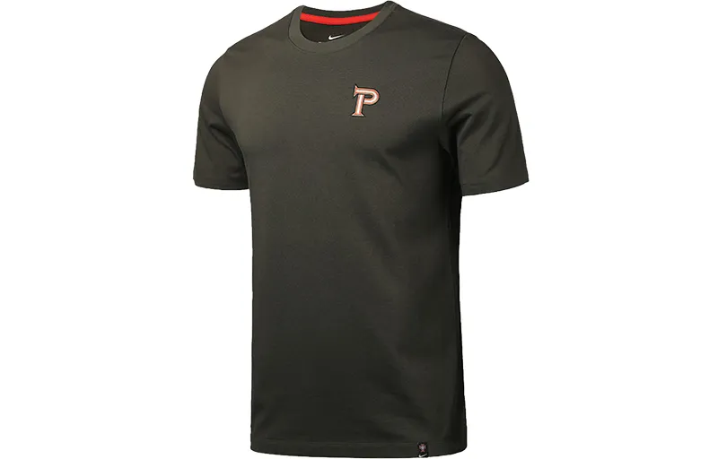 Nike Soccer Jerseys Men's Green Moderate Straight Fit