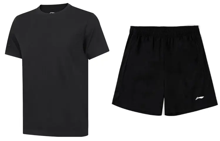 Li Ning Casual Sportswear Men's Crew Neck Moderate