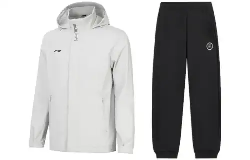 Li Ning Casual Sportswear Men's Hooded Moderate