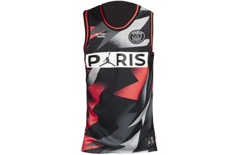 Jordan Saint Germain Basketball Jersey Men's Black