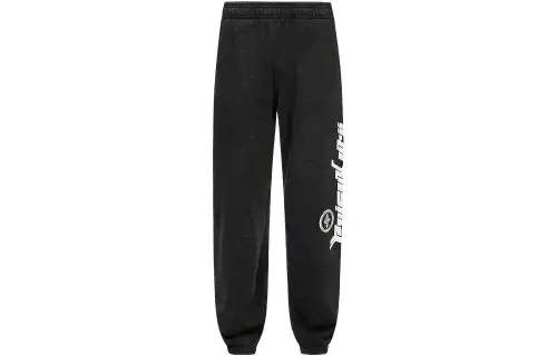 EVISU Casual Pants Men's Dark Taupe Moderate Cuffed Pants