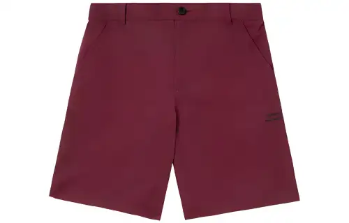 Burberry X Pop Trading Company Casual Shorts Men's Dark Red