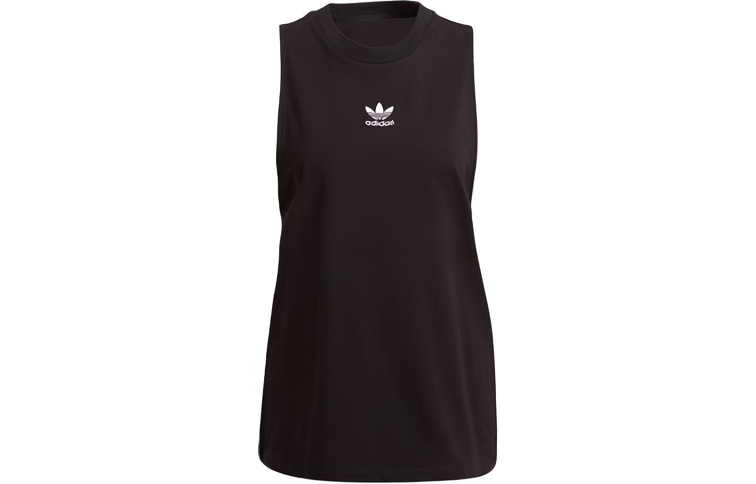 Женская майка adidas originals (черные) — фото 1