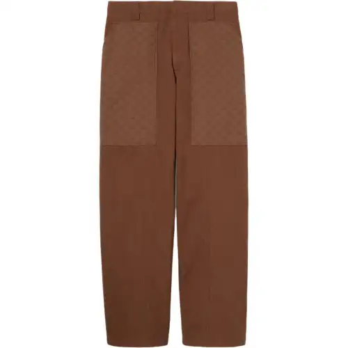GUCCI Casual Pants Men's Brown Moderate Other