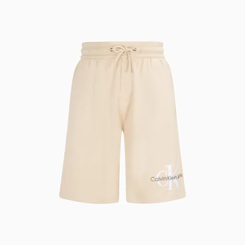 CALVIN KLEIN Casual Shorts Men's Ecru
