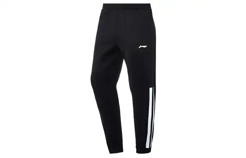 Li Ning Sports Pants Men's New Standard Black Moderate