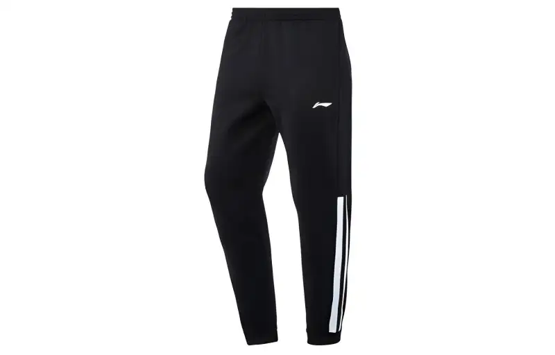 Li Ning Sports Pants Men's New Standard Black Moderate