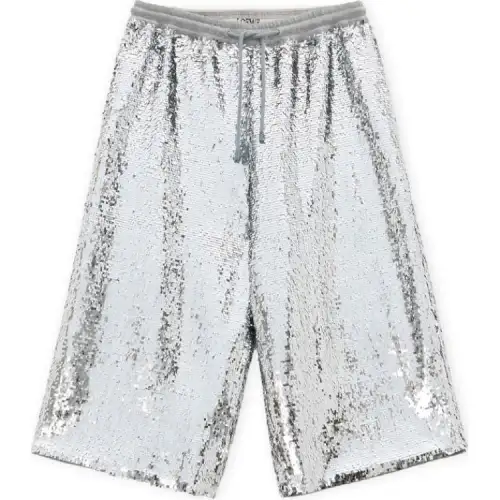 LOEWE Shorts In Sequins Casual Shorts Men's Gray