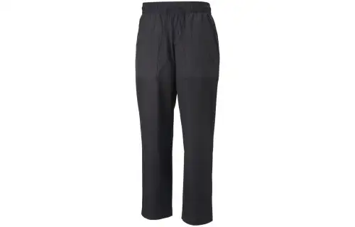 PUMA Classics Quilting Straight Pants Casual Pants Men's Black Moderate Straight Fit Pants