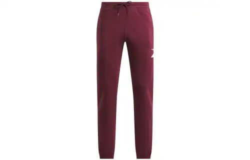 Reebok Casual Pants Men's Red Moderate Straight Fit Pants
