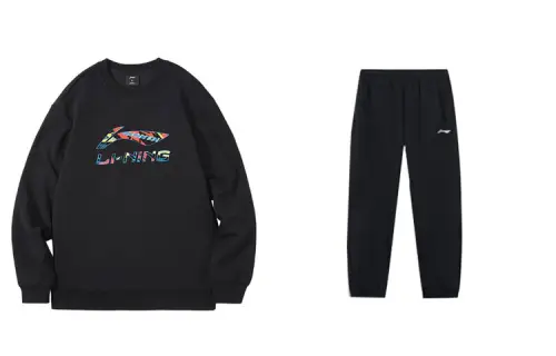 Li Ning Casual Sportswear Men's Crew Neck Moderate