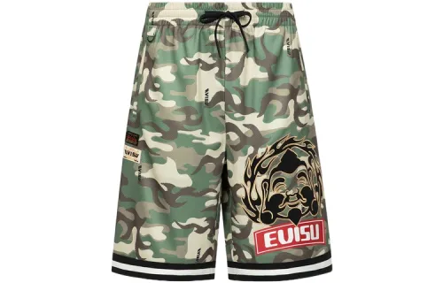 EVISU Casual Shorts Men's Camouflage Moderate