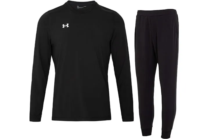 Under Armour Casual Sportswear Sets Men's Crew Neck Moderate